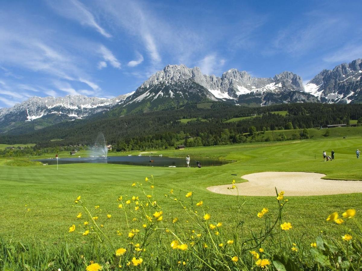 Flat Directly On The Ski Slope With Valley View Sankt Johann in Tirol Eksteriør bilde
