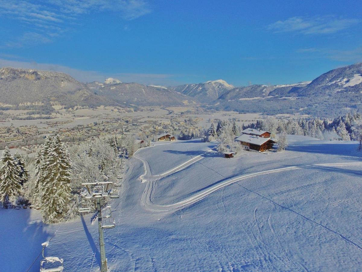Flat Directly On The Ski Slope With Valley View Sankt Johann in Tirol Eksteriør bilde